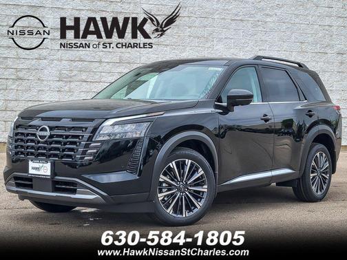 Super Black 2026 Nissan Pathfinder Platinum