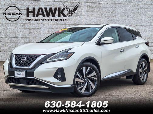 Pearl White Tricoat 2024 Nissan Murano SL Intelligent AWD