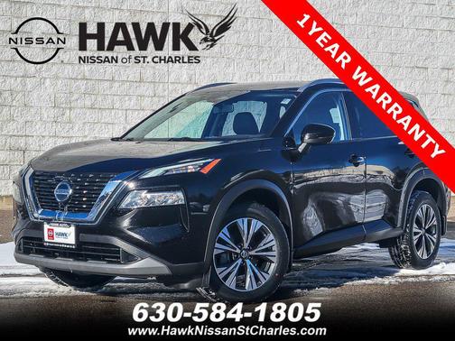 Super Black 2021 Nissan Rogue SV