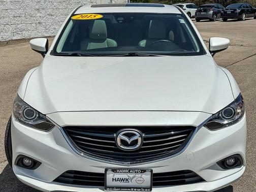 Snowflake White Pearl Mica 2015 Mazda Mazda6 i Grand Touring