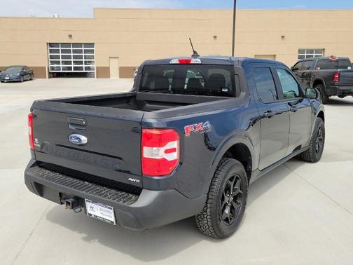 Blue 2022 Ford Maverick XLT