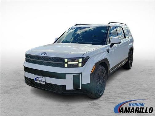 White 2026 Hyundai SANTA FE HEV Calligraphy