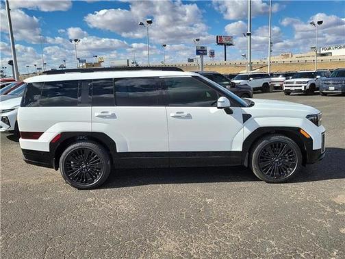 White 2026 Hyundai SANTA FE HEV Calligraphy