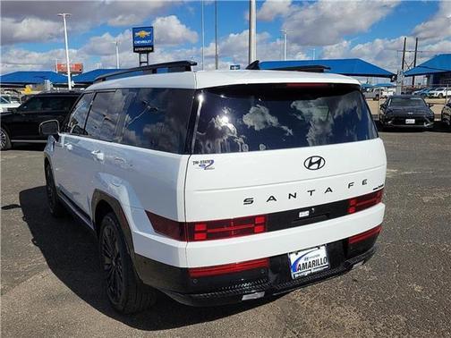 White 2026 Hyundai SANTA FE HEV Calligraphy