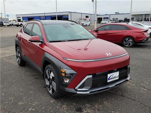 Red 2026 Hyundai KONA Limited
