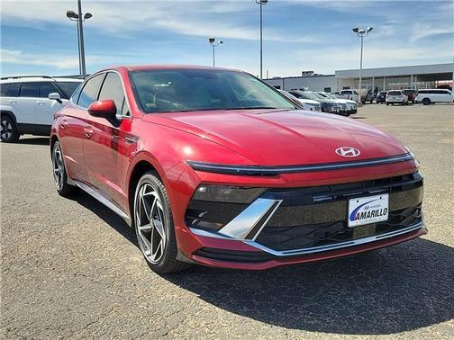 Red 2026 Hyundai SONATA SEL Sport