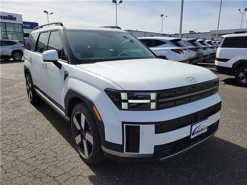 White 2026 Hyundai SANTA FE HEV Limited