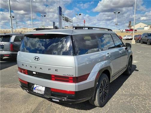 Shimmering Silver 2026 Hyundai SANTA FE HEV Calligraphy