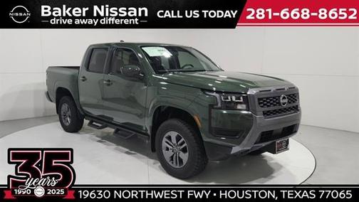 Green 2026 Nissan Frontier SV