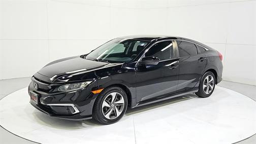 Crystal Black Pearl 2021 Honda Civic LX