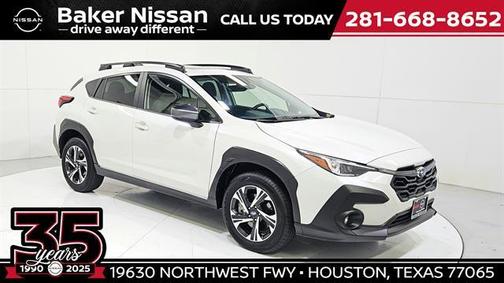 Crystal White Pearl 2025 Subaru Crosstrek Premium