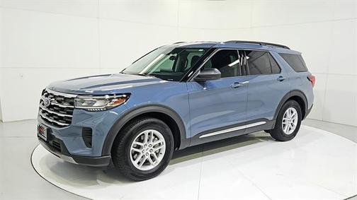 Vapor Blue 2025 Ford Explorer Active