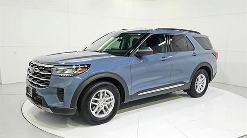 Vapor Blue 2025 Ford Explorer Active
