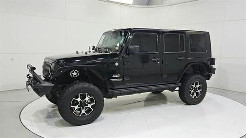 Black Clearcoat 2015 Jeep Wrangler Unlimited Sahara