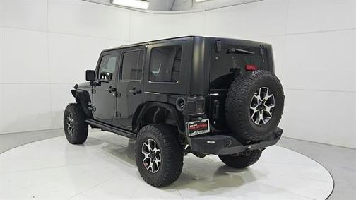Black Clearcoat 2015 Jeep Wrangler Unlimited Sahara