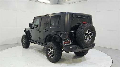 Black Clearcoat 2015 Jeep Wrangler Unlimited Sahara