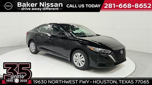 Black 2025 Nissan Sentra S