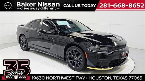 Pitch Black Clearcoat 2019 Dodge Charger GT
