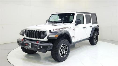 Bright White Clearcoat 2024 Jeep Wrangler Rubicon