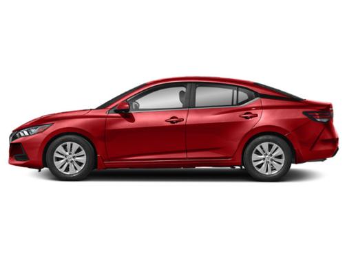 Scarlet Ember 2021 Nissan Sentra SV