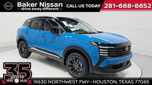 Arctic Ice Blue 2026 Nissan Kicks SR