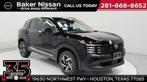 Super Black 2026 Nissan Kicks SV
