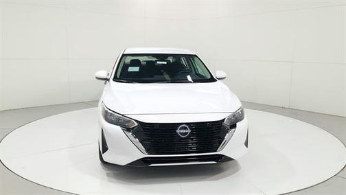 Cloud White 2025 Nissan Sentra S