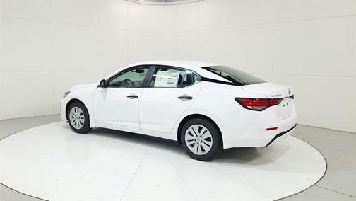 Cloud White 2025 Nissan Sentra S