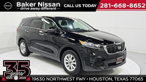 Ebony Black 2020 Kia Sorento LX