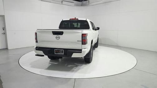 Glacier White 2026 Nissan Frontier SV