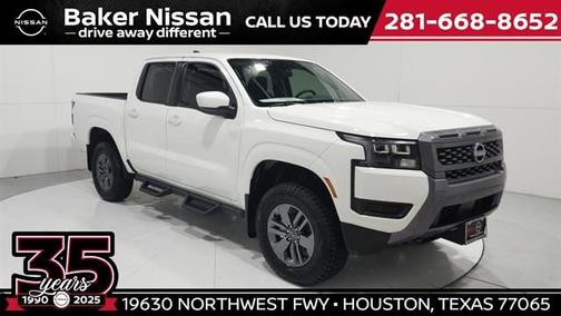 Glacier White 2026 Nissan Frontier SV