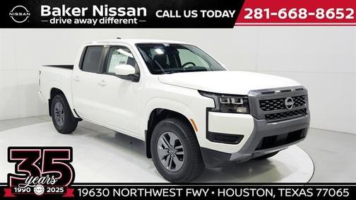 Glacier White 2026 Nissan Frontier SV
