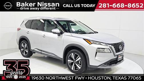 Brilliant Silver Metallic 2022 Nissan Rogue SL