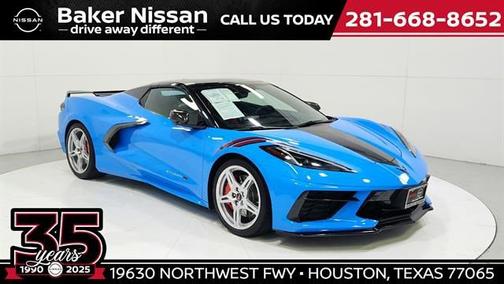 Rapid Blue 2023 Chevrolet Corvette Stingray w/2LT