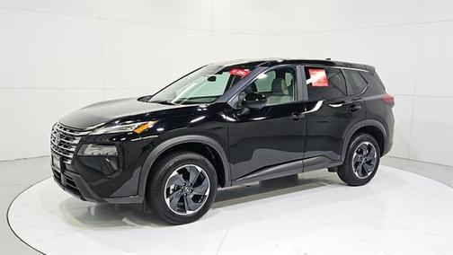 Black 2025 Nissan Rogue SV