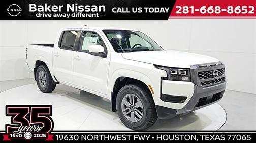 Glacier White 2026 Nissan Frontier SV