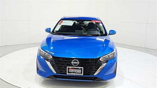 Electric Blue Metallic 2025 Nissan Sentra SV