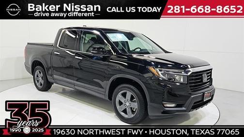 Crystal Black Pearl 2023 Honda Ridgeline RTL-E