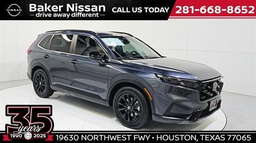 Meteorite Gray Metallic 2023 Honda CR-V Hybrid Sport