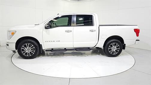 Glacier White 2020 Nissan Titan SV
