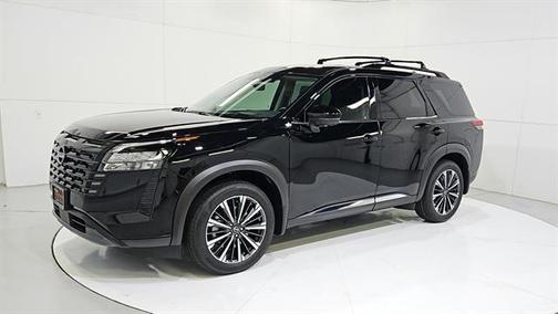Black 2026 Nissan Pathfinder Platinum