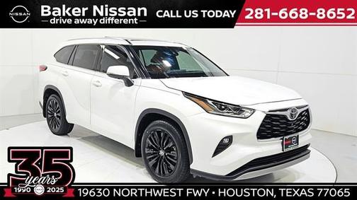 Blizzard Pearl 2021 Toyota Highlander Platinum