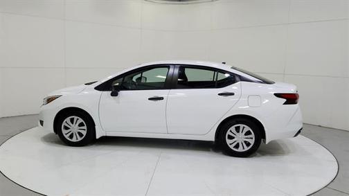 Cloud White 2025 Nissan Versa S