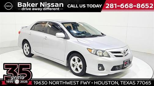 Classic Silver Metallic 2013 Toyota Corolla S