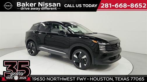 Super Black 2025 Nissan Kicks SR
