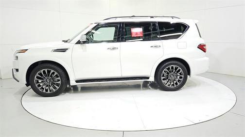 Aspen White 2024 Nissan Armada Platinum