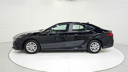 Midnight Black Metallic 2025 Toyota Camry LE