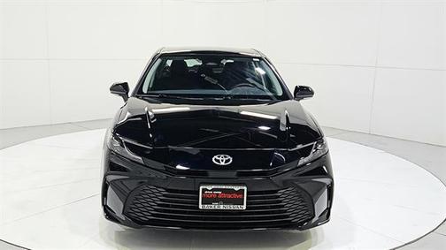 Midnight Black Metallic 2025 Toyota Camry LE