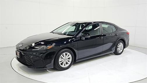 Midnight Black Metallic 2025 Toyota Camry LE