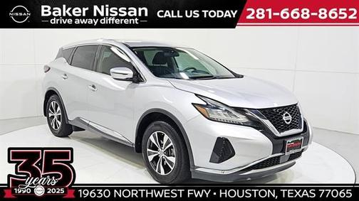 Brilliant Silver Metallic 2019 Nissan Murano S